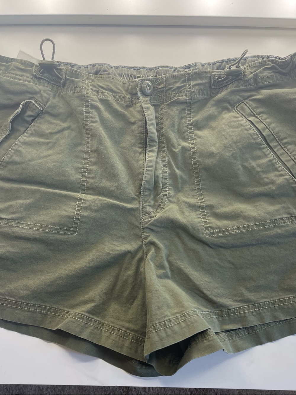 American Eagle Outfitters Olive Green Utility Shorts